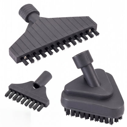 3 Brush Kit, Includes Small and Large Grout Brush and Soft Bristled Triangle Brush